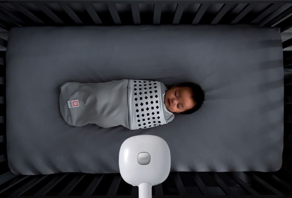 Nanitの乳児モニターは、コンピュータビジョンと機械学習機能を使用して、乳児の睡眠スケジュールを測定