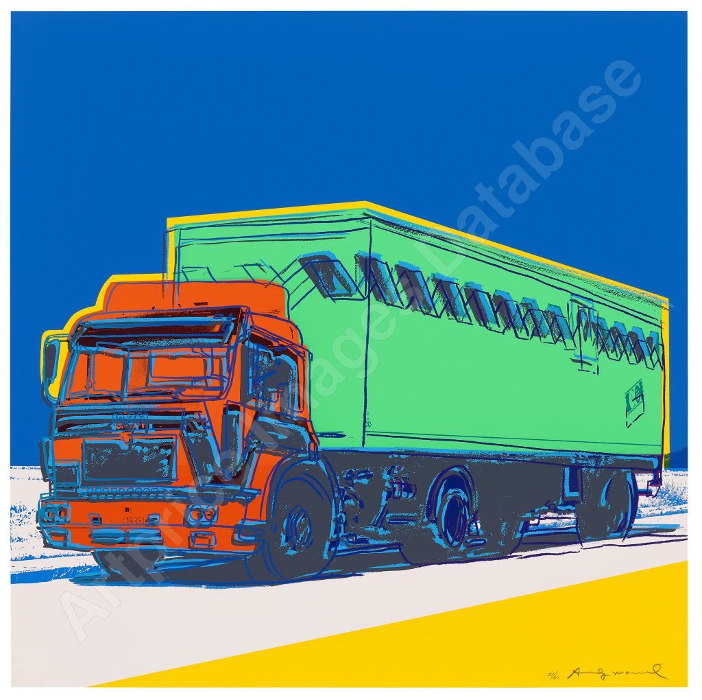 アンディ・ウォーホル《Truck》(1985)