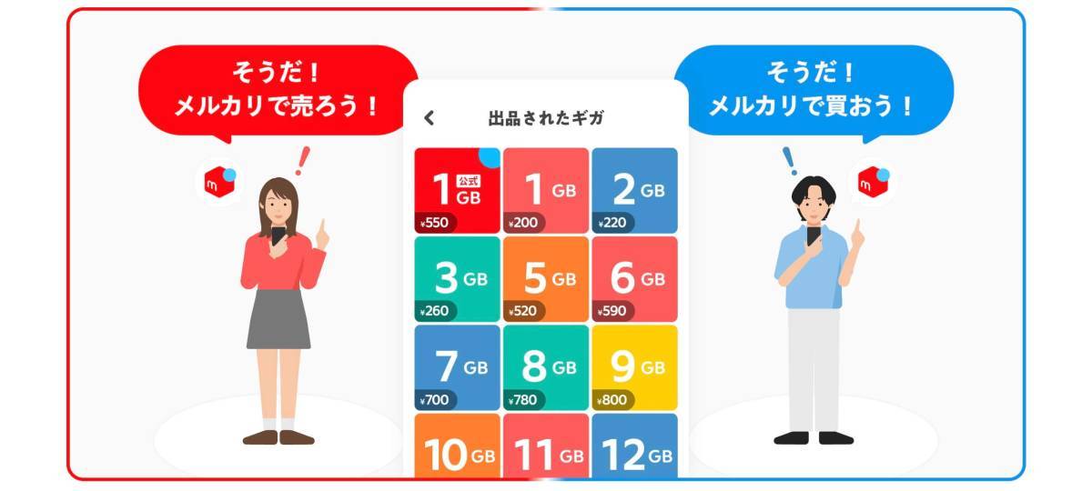 【余ったギガはNFTに交換？】メルカリ、「メルカリモバイル」の提供を開始