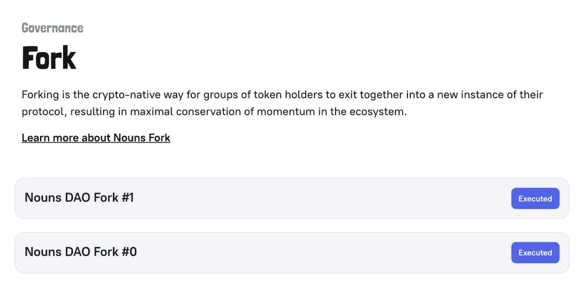 Nouns DAOのフォークとは？分裂までの経緯と将来性を解説