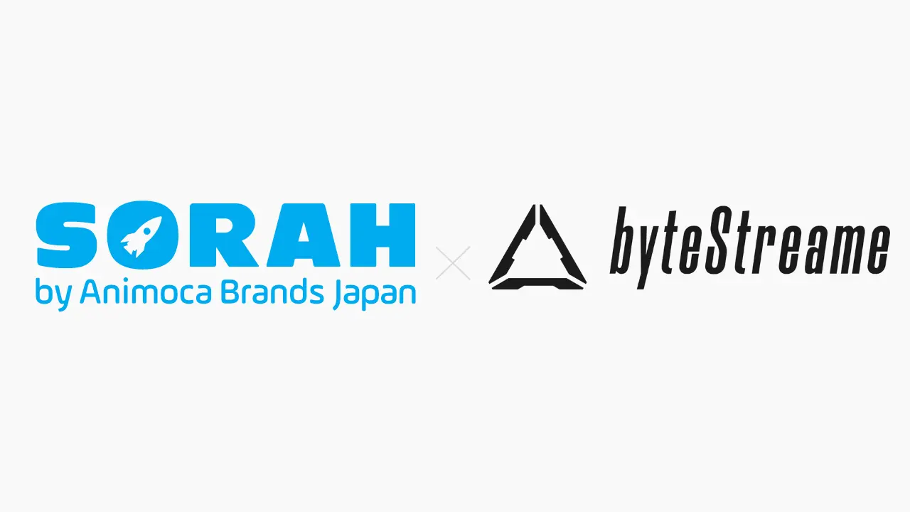 NFTローンチパッド「SORAH by Animoca Brands Japan」、オンチェーン上の資産を一元管理できる「byteStreame」とサービス連携