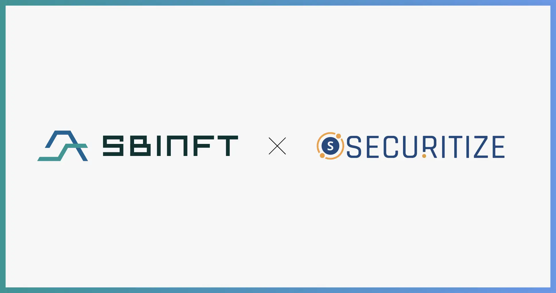SBINFTとSecuritize Japan、Web3時代の新しいデジタル証券「特典NFT付きST」のサービス提供に向け、業務提携を発表