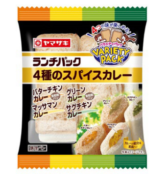 山崎製パン、「ランチパック」でたっぷり満足・バラエティー・フルーツをテーマに新製品をラインアップ