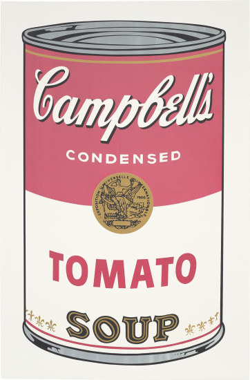 《Tomato, from Campbell’s Soup I (F. & S. 46)》（1968年）