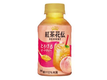 コカ・コーラシステム、「紅茶花伝」主力5製品を刷新、デザートティー「紅茶花伝 デザート とろけるピーチティー」も発売