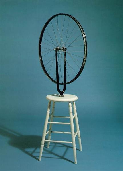 《自転車の車輪》（1913年）