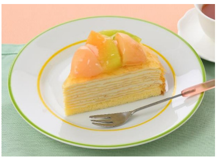 銀座コージーコーナー、生ケーキ取扱店で「赤肉メロン」と「青肉メロン」を使用したスイーツを期間限定販売