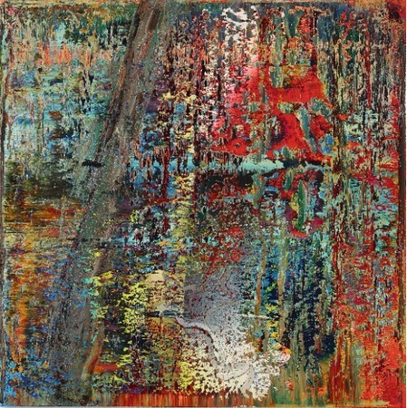 ゲルハルト・リヒター 《抽象絵画(649-2)》 1987年 油彩／カンヴァス ポーラ美術館　© Gerhard Richter 2021 (20102021)