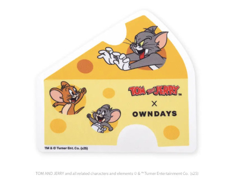 オンデーズ、「トムとジェリー」誕生85周年を記念しコラボした「TOM and JERRY × OWNDAYS」を発売