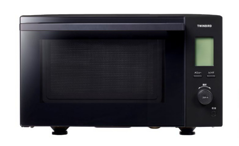 ツインバード、家族で使える23Lの大きめサイズ「センサー付フラット電子レンジ(DR-F423B)」を発売
