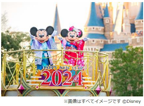 東京ディズニーリゾート、東京ディズニーランドと東京ディズニーシーでお正月のスペシャルイベントを開催