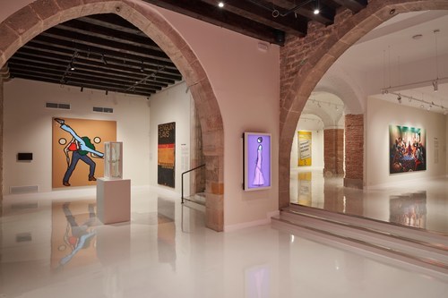 Moco Museum バルセロナの展示風景