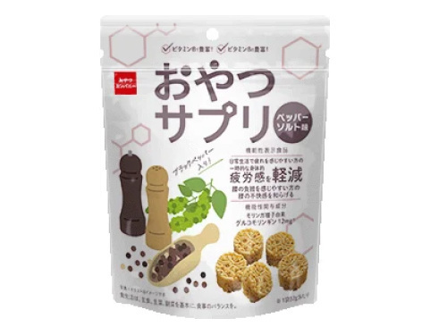 おやつカンパニー、サプリメント感覚のスナック菓子「おやつサプリ」のパッケージを一新しドラッグストア「トモズ」で先行販売