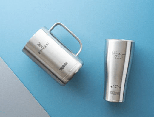 サーモス、製品への名入れなどの加工ができるパーソナライズサービス「Design Your THERMOS」を拡充