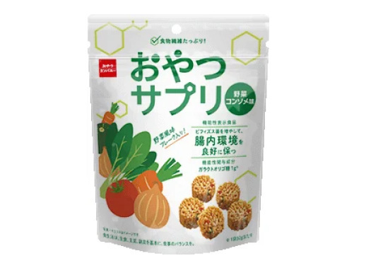 おやつカンパニー、サプリメント感覚のスナック菓子「おやつサプリ」のパッケージを一新しドラッグストア「トモズ」で先行販売