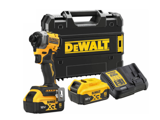 スタンレー ブラック・アンド・デッカー、「DEWALT」から「18V XR ブラシレス・インパクトドライバー」を発売