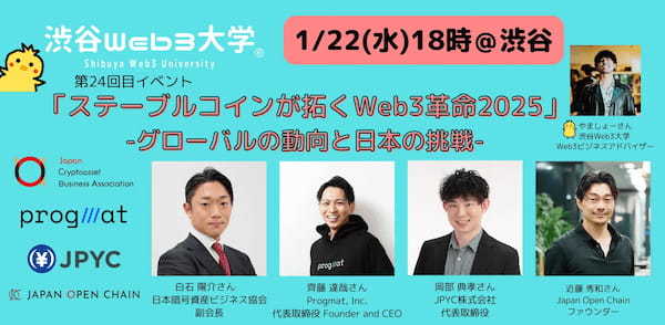 まもなく創立2周年を迎える渋谷Web3大学、次世代イノベーター育成に向けた入校生および企業研修の募集を開始