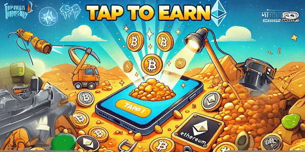 【今話題】Tap to Earn(T2E)ゲームとは｜特徴や始め方、おすすめゲームを紹介！