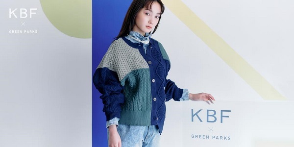 セレクトショップ「Green Parks」、アーバンリサーチの「KBF」とコラボし新作コレクションを発売