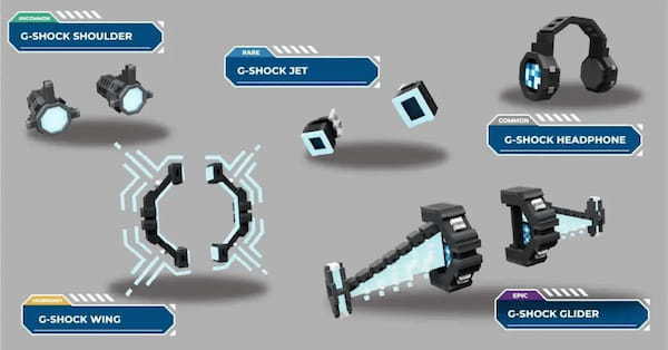 「The Sandbox」と“G-SHOCK”がコラボしたメタバース体験を提供