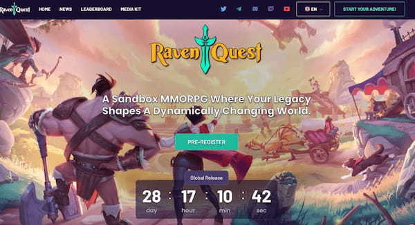 RavenQuest、3月14日にグローバルリリース決定