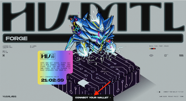Yuga Labsの手掛けるゲーム「HV-MTL Forge」とは