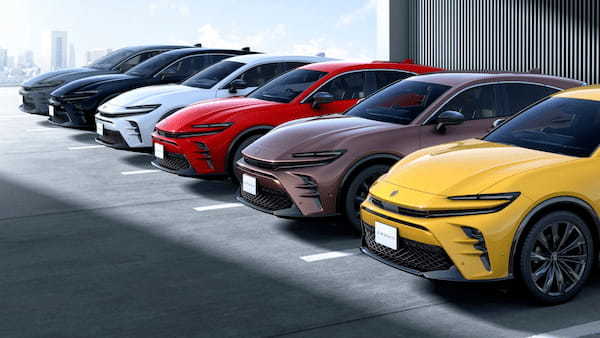 トヨタ、新型「クラウン スポーツ」のHEVを11月に発売！ 価格は590万円でPHEVは12月に発売予定
