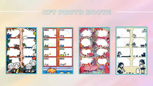 池袋PARCOで開催中のアート企画「Emotions2023」にNFT PHOTO BOOTH「HARTi Photo®」が期間限定で設置