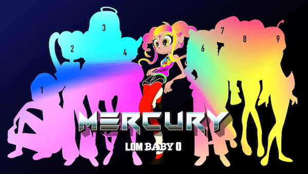 【渋谷PARCO】LOM BABYシリーズ最新作「MERCURY」がINTERNATIONAL SHIBUYATOKYO NFT FESTIVAL 壱に展示決定