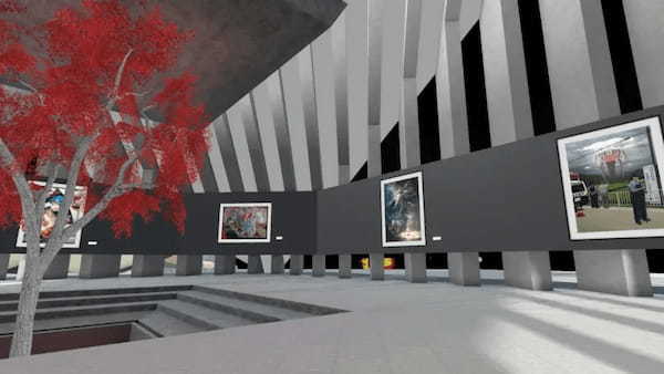 デジタルアートの美術展「出現画廊」と中京テレビ地上波番組『エブリバースの引力』が連動しメタバース展示イベントを実施