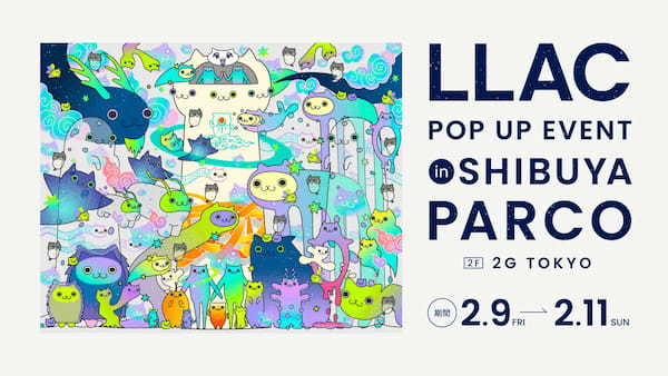 【NFT×体験】Live Like A Cat、Doodlesと渋谷パルコにてNFT ART POP UPを同時開催！