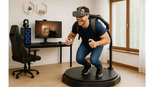 歩行型VRデバイス「Omni One」を実体験できる施設『歩くVR 新子安店』が横浜・新子安にオープン - 記念キャンペーン開催