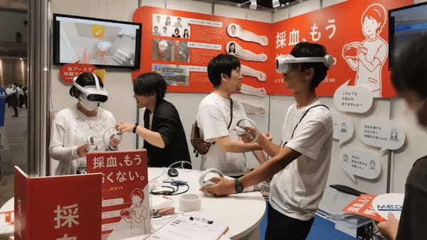 採血苦手克服へ!セカンド・サイド、医療従事者向け「採血VR」正式版をリリース。患者のリアル反応も再現