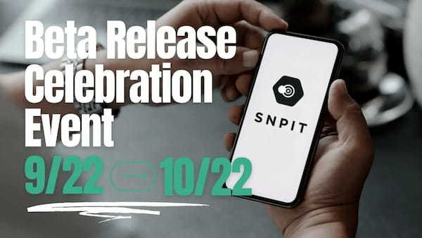 カメラNFTを使ったブロックチェーンゲーム！世界初のSnap to Earn「SNPIT」9月22日よりベータテスト開始