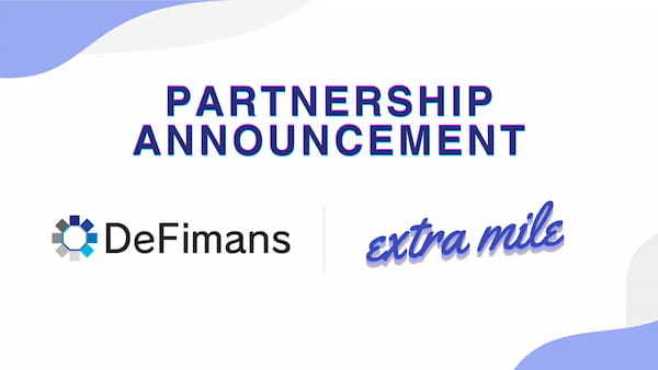 web3プロフェッショナルファームDeFimans、分散型IP プラットフォーム「Xross Road」を運営する extra mile株式会社と戦略的パートナーシップを締結