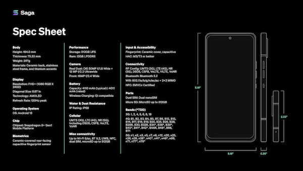 Solana MobileがWeb3スマートフォン “Saga” をリリース！一般注文開始日も決定