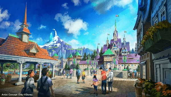 東京ディズニーリゾート、東京ディズニーシー8番目の新テーマポート「ファンタジースプリングス」の施設内容など発表