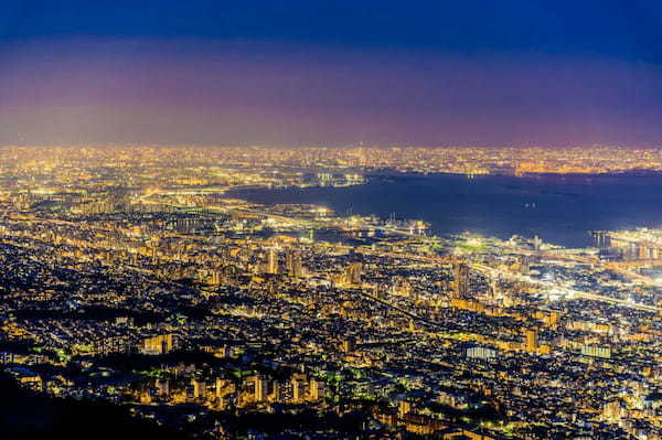 「1,000万ドルの夜景」　～摩耶山 掬星台から見える夜景とその始まり～【兵庫エリア】