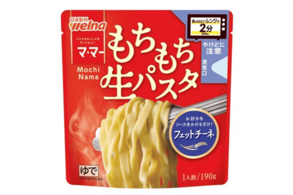 「マ・マー レンジで2分 もちもち生パスタ」
