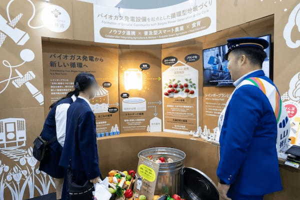 環境に配慮した山形県長井市の“全部段ボール”ブースが話題、地方創生SDGsフェスで循環型社会の取り組みが注目集める