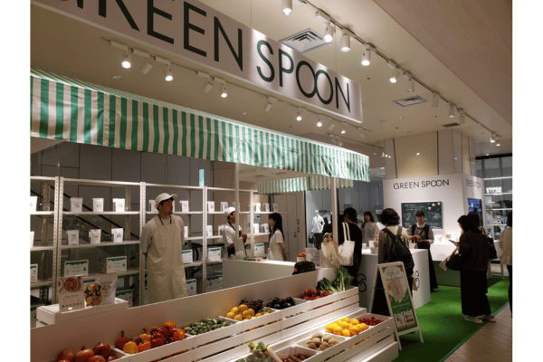 「GREEN SPOON」ポップアップストア