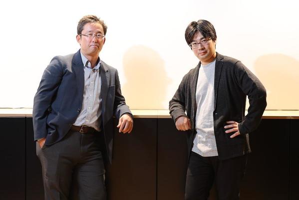 写真左がR＆D本部サービスプロデューサーの光高大介、写真右が開発フェローの金子敏幸