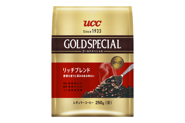 UCCゴールドスペシャル_炒り豆_リッチブレンド_SAP250g