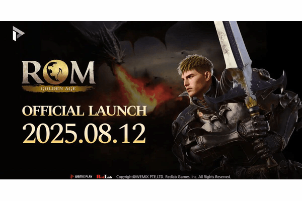 WEMADE、Web3 MMORPG「ROM: Golden Age」正式サービスを開始!
