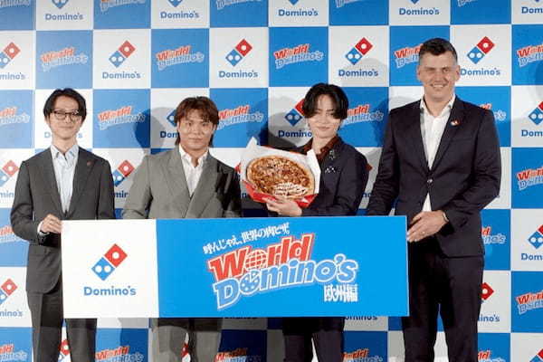 ドミノ・ピザ、欧州4ヵ国の人気肉ピザを日本人好みにアレンジした「ワールドドミノ 欧州編」を期間限定発売
