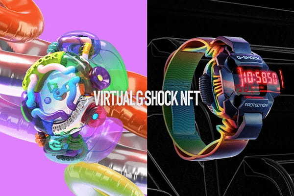 未来の耐衝撃構造をコンセプトにしたVIRTUAL G-SHOCK NFTを販売開始