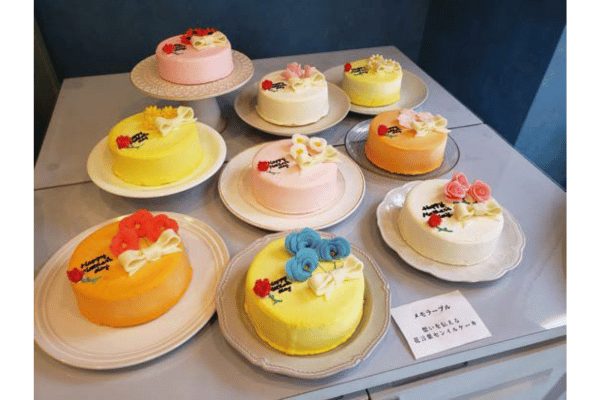 冷凍ケーキ「花言葉センイルケーキ」
