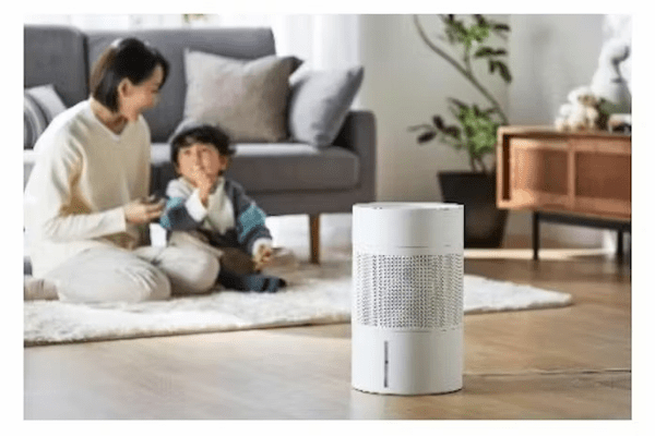 アイリスオーヤマ、工具を使わずに本体からファンなどを取り外し水洗いできる「気化式加湿器 enemist」を発売