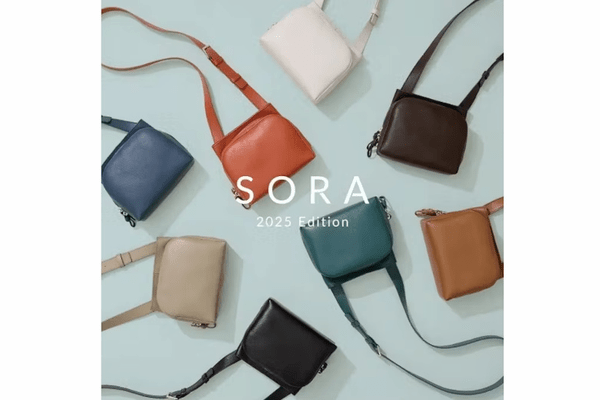 マザーハウス、日常に寄り添ってくれる使い心地を追求した「Sora 2 Way Shoulder（ソラ 2 ウェイ ショルダー）」を発売