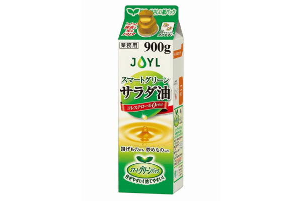 J-オイルミルズ業務用新製品のJOYL「スマートグリーン サラダ油」